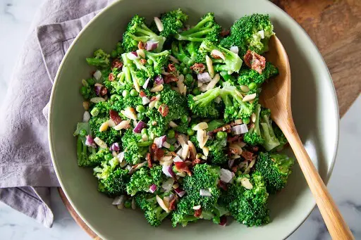 You Can Add Nuts, Cheese, And Sauce To Make Broccoli Salad