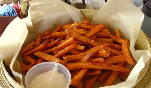Tasty sweet potato fries