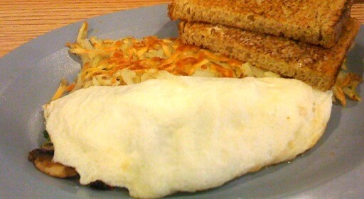 The delicious egg white omelet - Source: Flickr